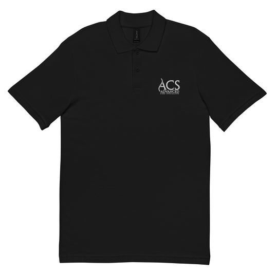 ACS Unisex polo shirt - White Logo
