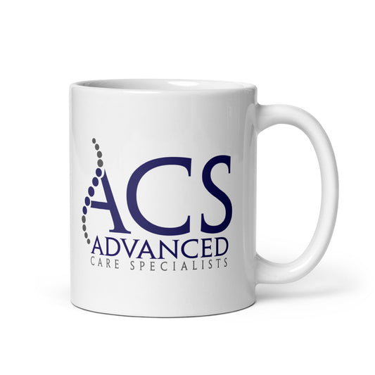 ACS White glossy mug