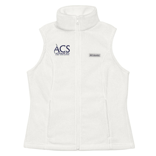 ACS Women’s Columbia fleece vest