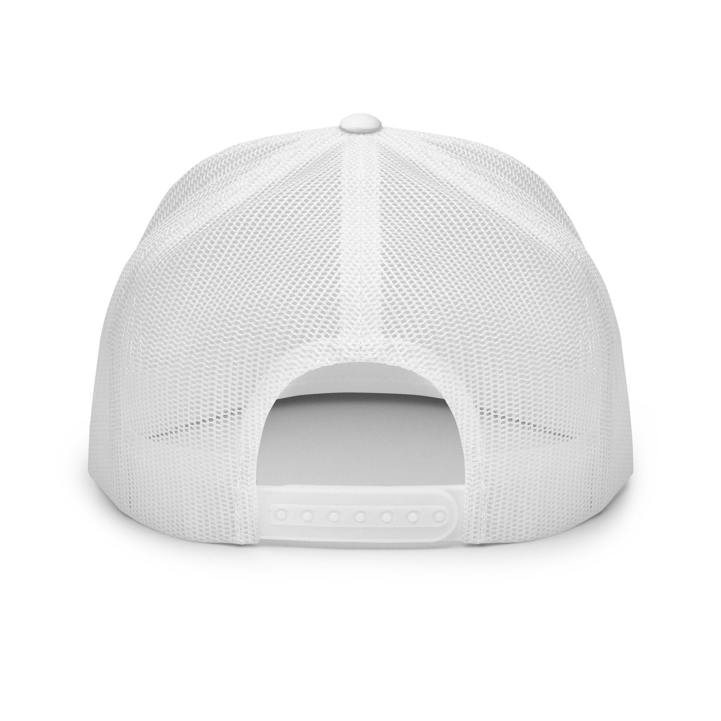 Embroidered Trucker Cap - Red/Blk Logo