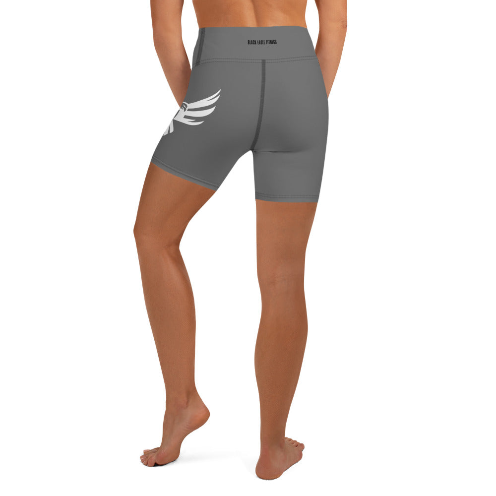 Black Eagle Fitness - Charcoal - Red/Wht Logo