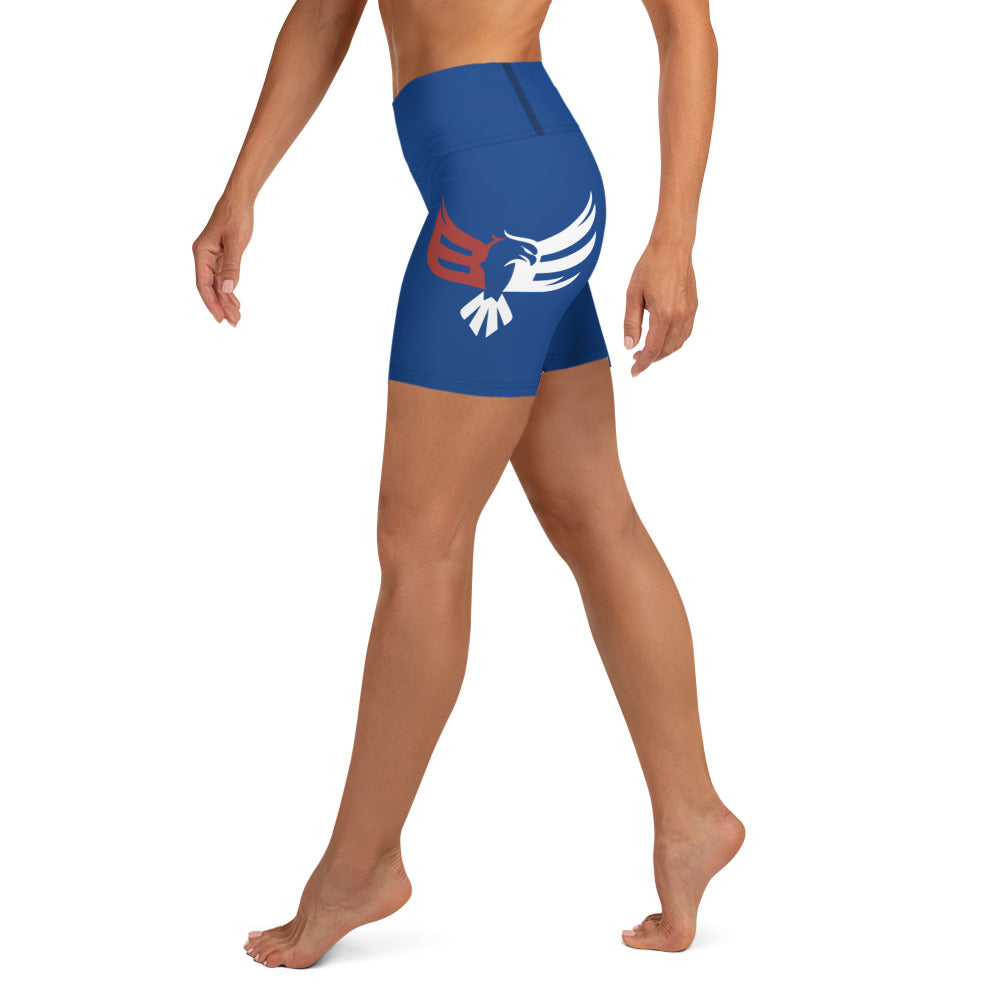 Black Eagle Fitness - Dark Blue - Red/Wht Logo
