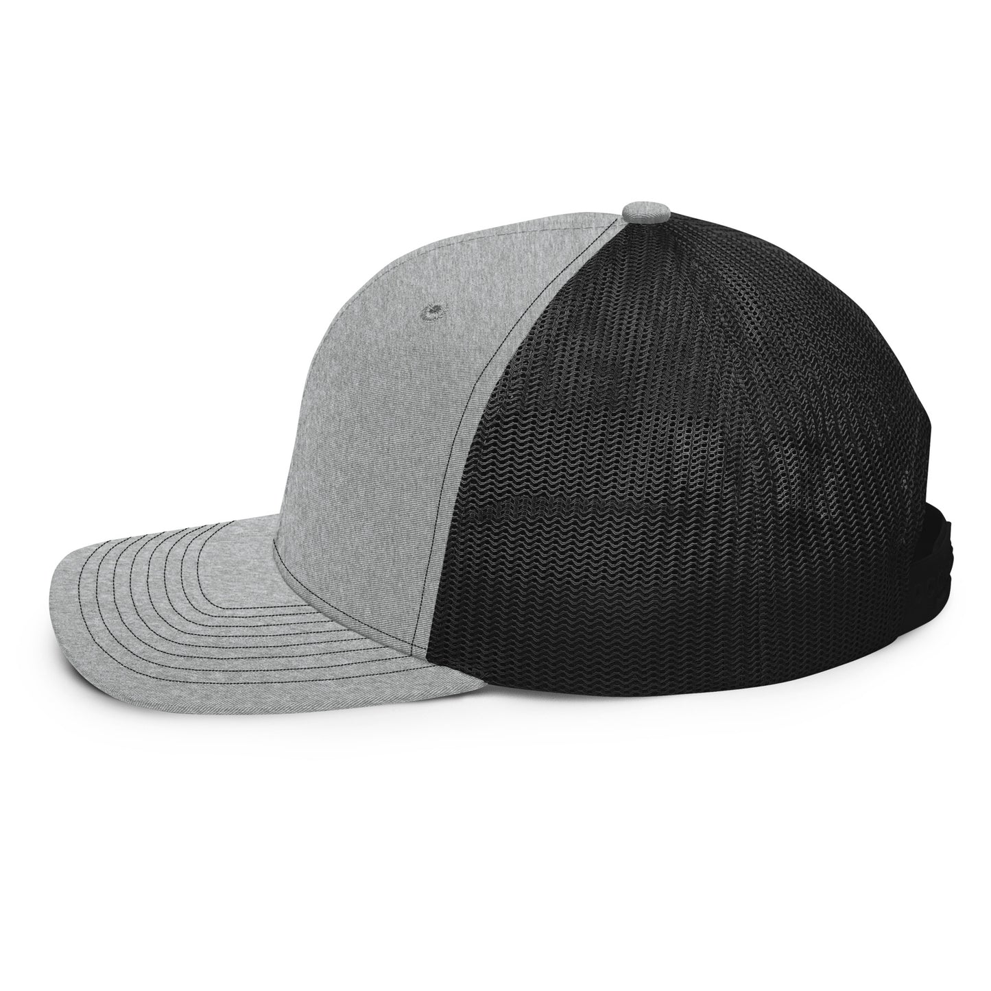 Trucker Cap - Embroidered Red/Blk Logo