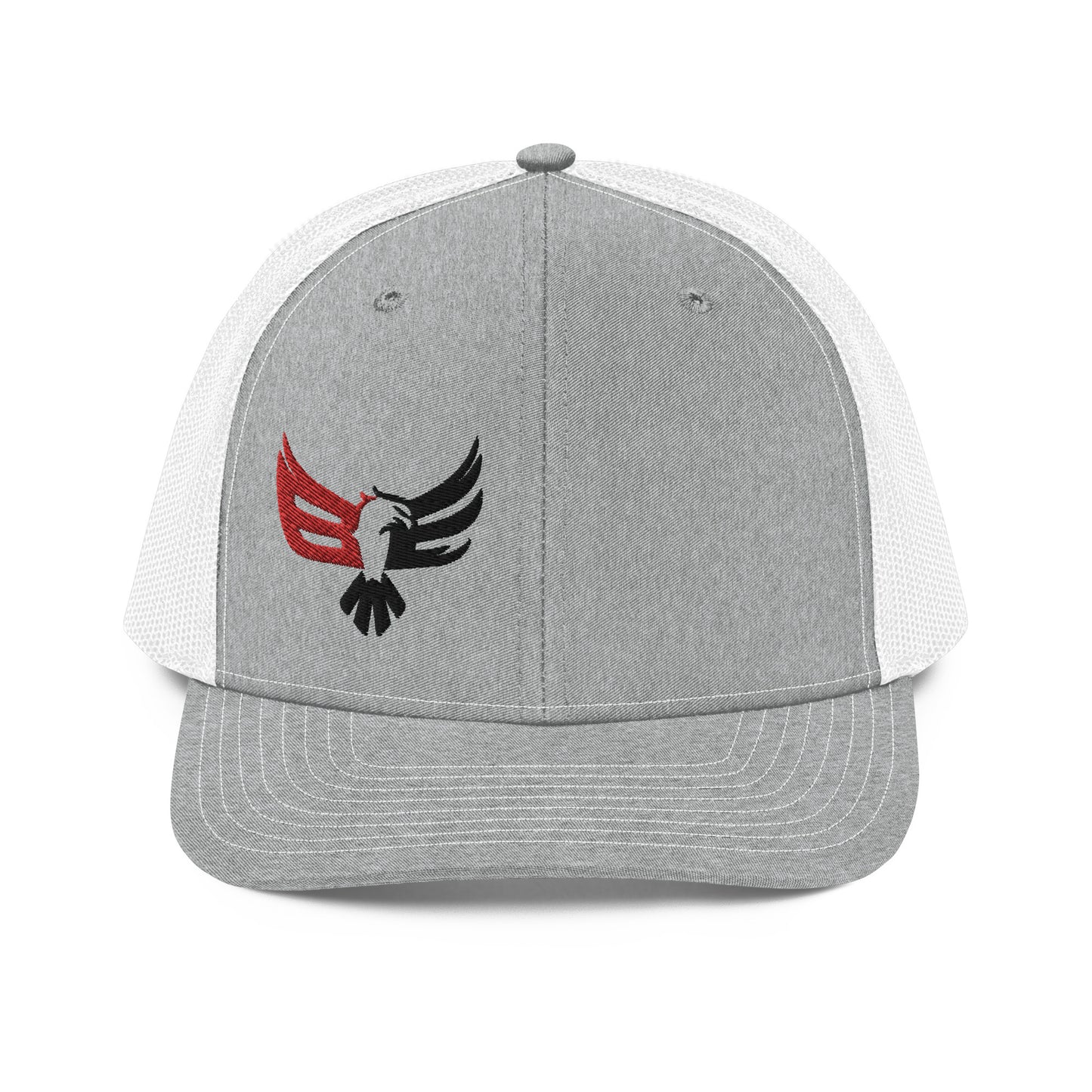 Trucker Cap - Embroidered Red/Blk Logo
