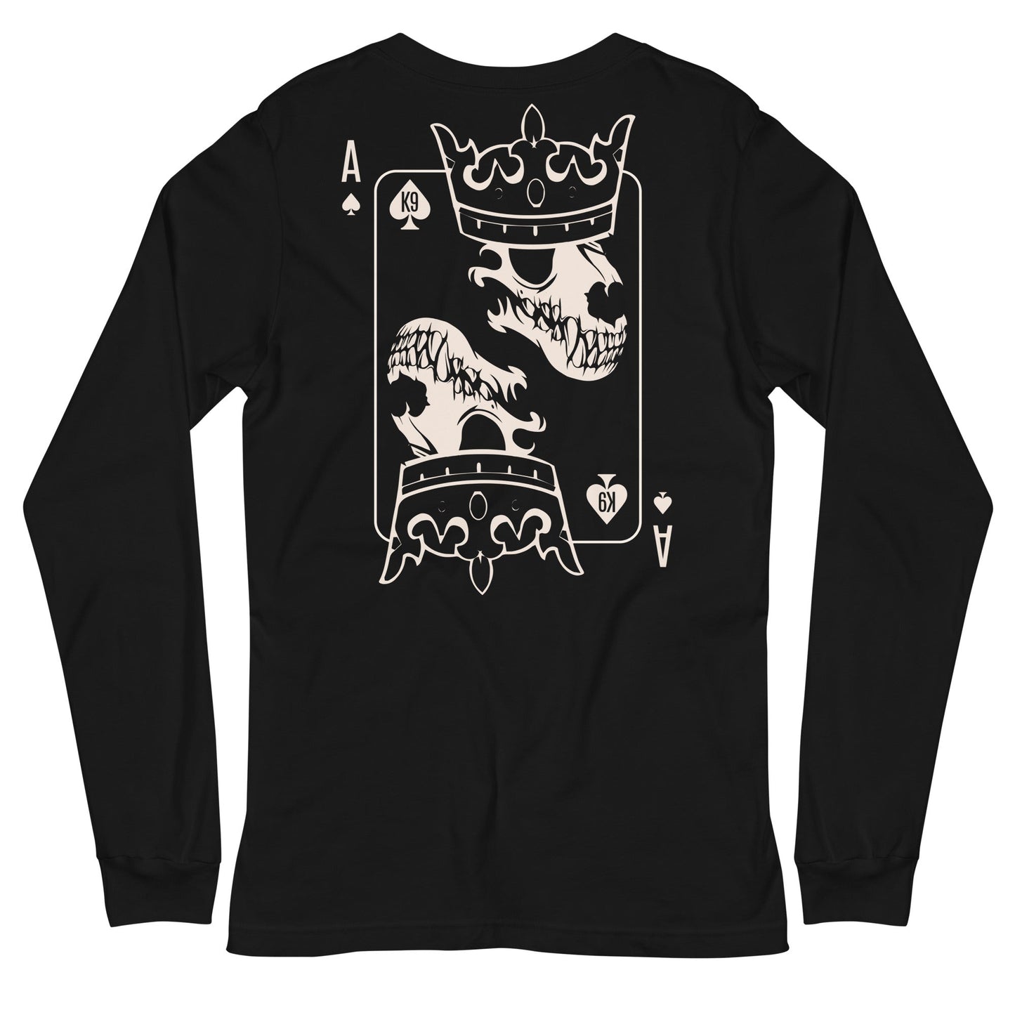 K9 ACE OF SPADES (CROWN) LONG SLEEVE