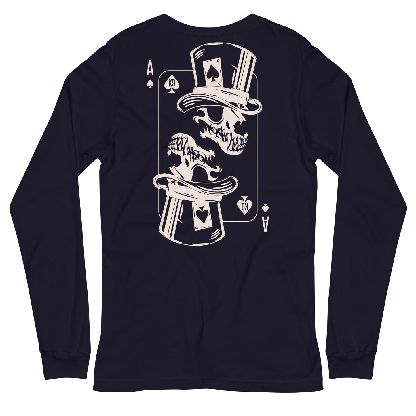 K9 ACE OF SPADES (TOPHAT) LONG SLEEVE