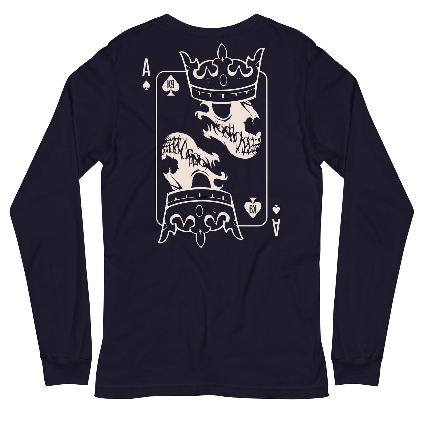 K9 ACE OF SPADES (CROWN) LONG SLEEVE